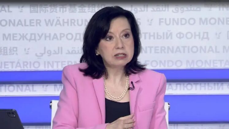 Julie Kozack, vocera del Fondo Monetario Internacional.